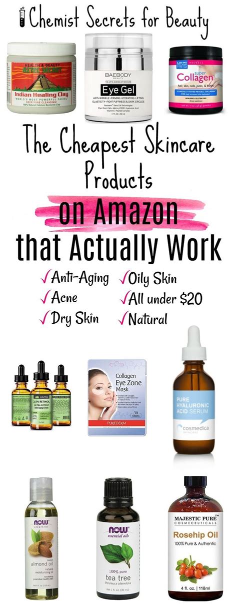 The Cheapest Skincare Products On Amazon That Actually Work Cheap
