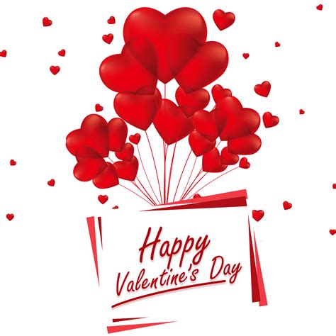 The best ressource of free valentines day clipart art images and png with transparent background to download. Balloons with happy valentine day PNG free download searchpng.com