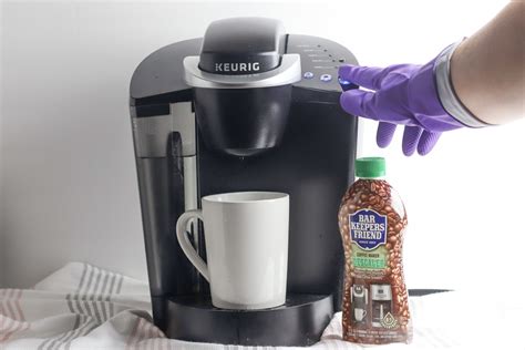 If you're using a k130 based on our research, cleaning your coffee maker using vinegar should be done every three to six months. How to Clean and Descale a Keurig Without Vinegar | Keurig ...