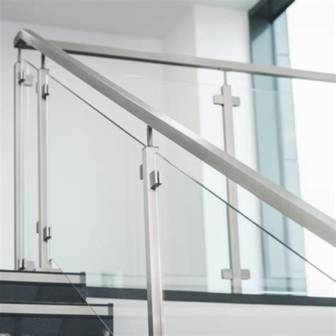 Stainless Steel Glass Railing For Home Rs 950 Feet Hindon