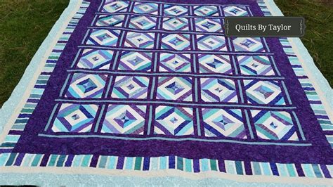 New Purple And Teal Quilt Made To Order By Quiltsbytaylordesign