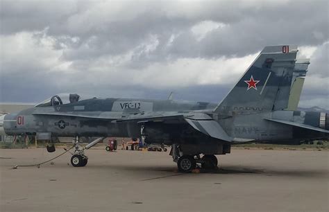 An Aggressor Squadron Plane Used In The Filming Of Top Gun Raviation