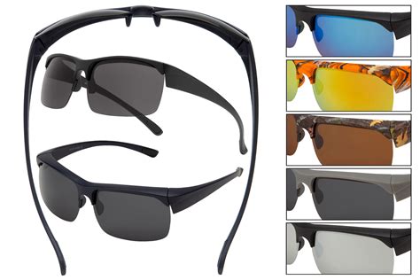Fo13p Polarized Shaded Sunglasses Fit Over Eyewear Solarx