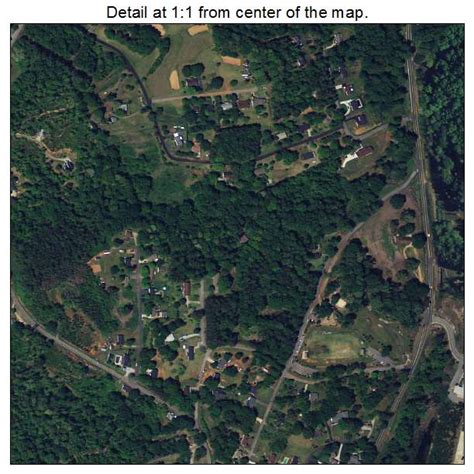 Aerial Photography Map Of Liberty Sc South Carolina