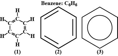 A Write Molecular Formula Of Benzene B Draw Structure Formula Of