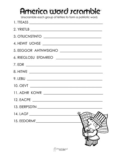 Printable Word Scramble With Answers Web If Youre Looking For