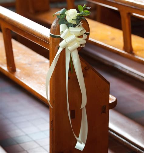 Church Pew Decorations