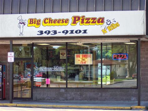 Big Cheese Pizza Menu In Ogdensburg New York Usa