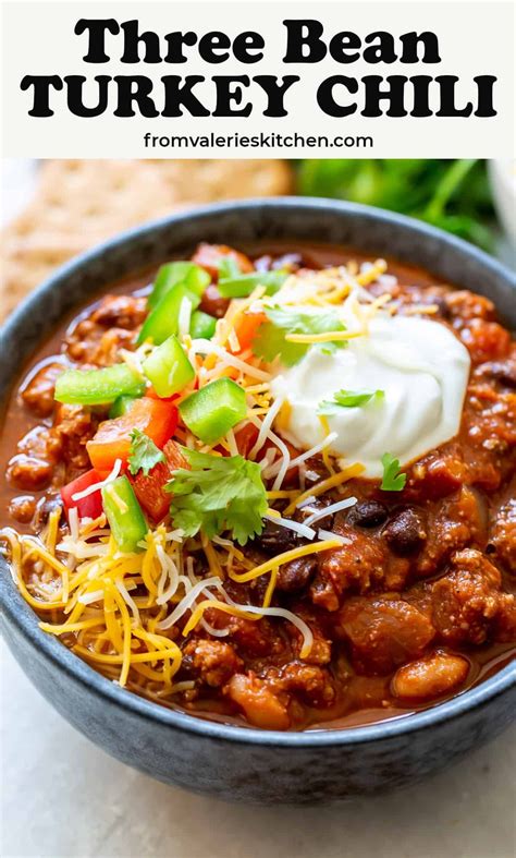 This Flavorful Turkey Chili Recipe Will Satisfy Even The Heartiest Of