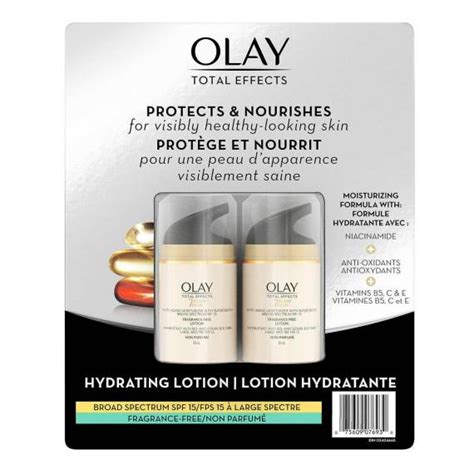 Olay Total Effects Anti Aging Spf 15 Moisturizer 50 Ml 2 Count