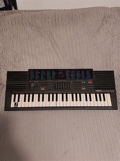 Yamaha Pss 380 Portasound Keyboard Fm Synthesizer Reverb