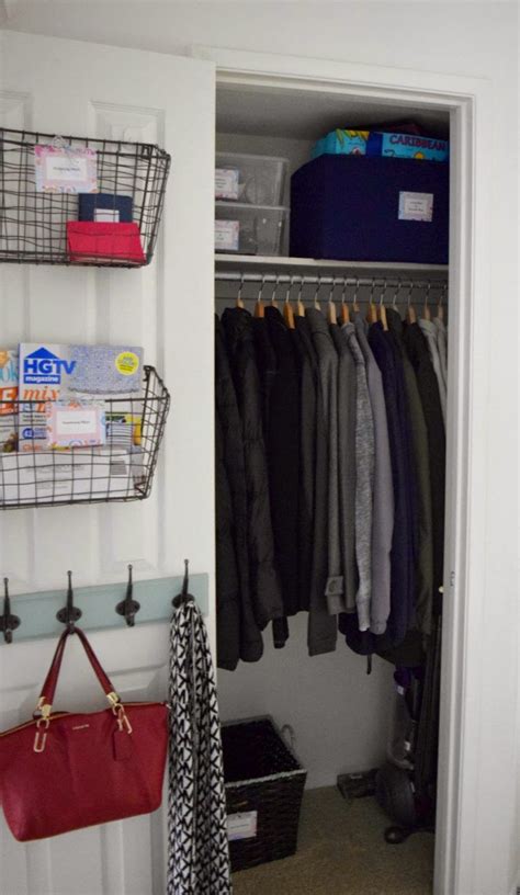 Once the moving boxes cleared, everything that logically 11 comments on ideas for organizing the front hall closet. Reclaim Your Closets: 17 Brilliant Hall Closet ...