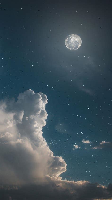 Aesthetic Clouds Desktop Aesthetic Moon Wallpapers Mogmagz