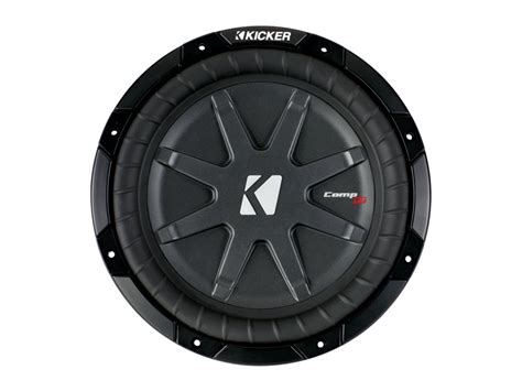 The sub has 2 positive spade terminals on one side and 2 neg spade. CompRT 10 Inch Subwoofer | KICKER®
