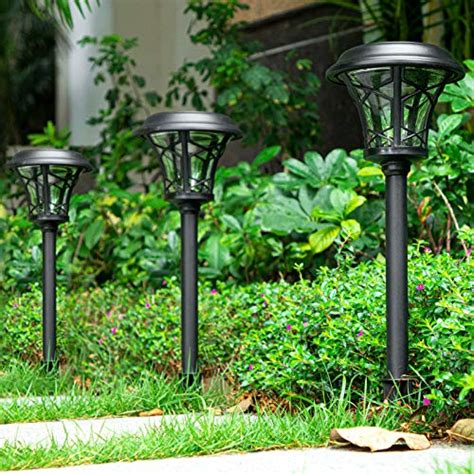 Beau Jardin 8 Pack Solar Lights Bright Pathway Outdoor Garden With Sta