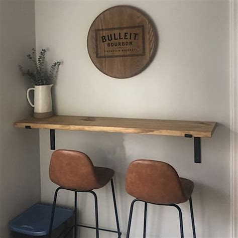 Wall Mounted Floating Bar Table Img Willy