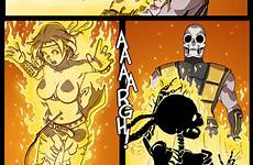 scorpion mortal kombat vs hentai combat girl sony sonya blade snuff xxx anthro manga color comments death fatality skeleton burned