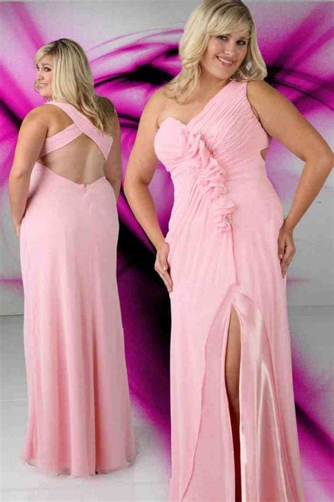 Pink Plus Size Bridesmaid Dresses Plus Size Prom Dresses Evening