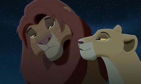 Simba And Nala From The Lion King Ii Simbas Pride Lion King Series