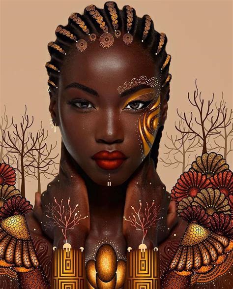 Black Art 365 On Instagram Digital Magic Art Of Thickeastafrican