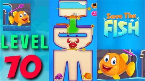 Save The Fish Pull The Pin Game Level70 Gameplay Walkthrough