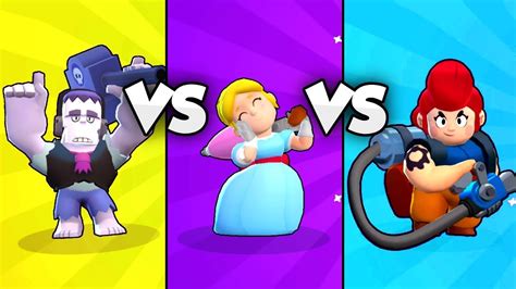 All content must be directly related to brawl stars. Bester EPISCHER Brawler? | FRANK vs PIPER vs PAM Battle ...