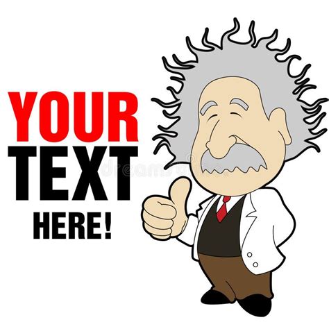 Albert Einstein Card Templates Scientist Vector Art Royalty Free