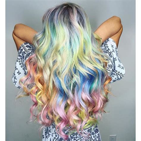 Vibrant Rainbow Hair Color By Shelleygregoryhair