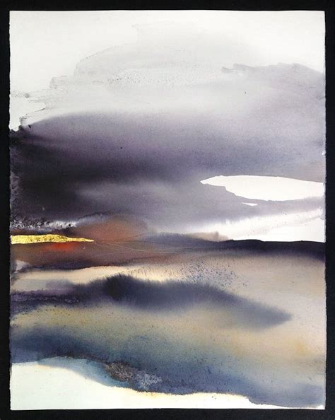 Abstract Landscape Contemporary Art Abstract Watercolor Original