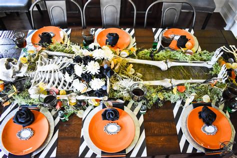 Creepy Halloween Tablescape Jenron Designs
