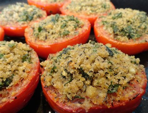 Tomates Farcies à la Provençale pour 8 portions CUISINER SANS GLUTEN