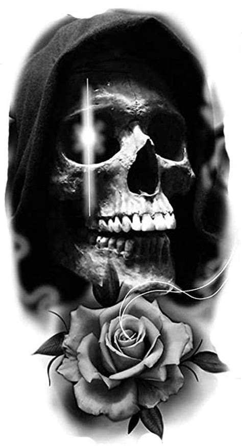 Art Tattoo Skull Tattoo Design Skull Rose Tattoos Sleeve Tattoos