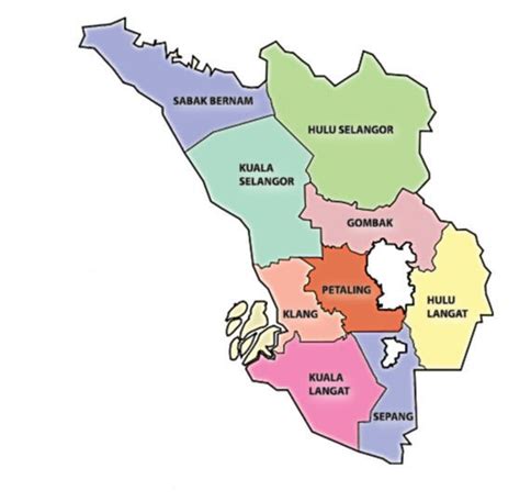 Peta Negeri Selangor