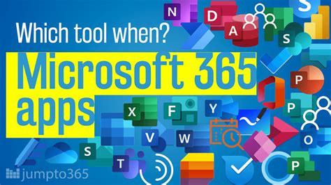 Which Tool When All The Microsoft 365 Apps Jumpto365 Blog