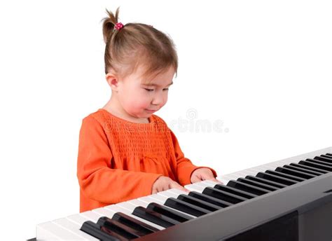 112 One Small Little Girl Playing Piano Stock Photos Free And Royalty