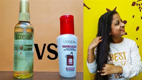 Today i am going to review streax pro hair serum. Review | Hair Serum : Loreal VS Streax | Product review ...