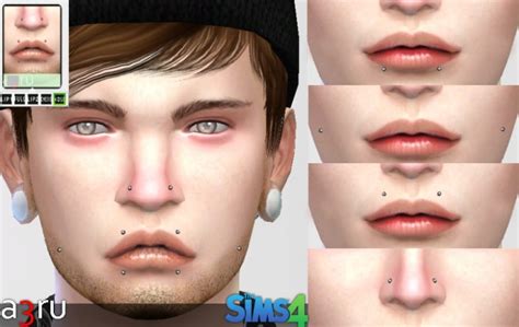 Sims 4 Maxis Match Piercings