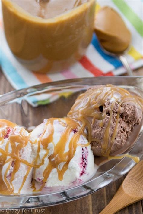 Peanut Butter Ice Cream Topping Crazy For Crust Recipe Ice Cream