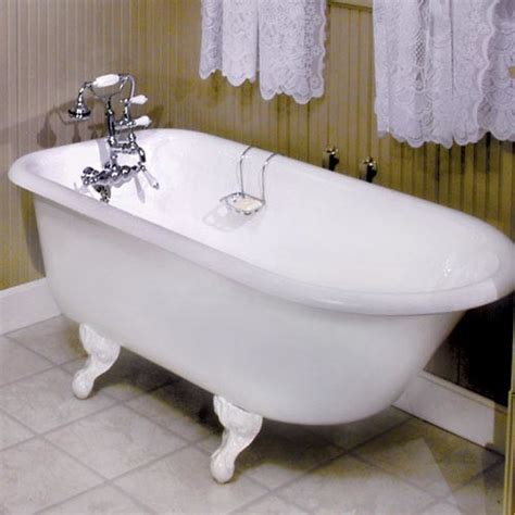 Best bathtubs from top companies including american standard, woodbridge and many more. 55-inch Celine Cast Iron Roll-top Claw-foot Tub ...