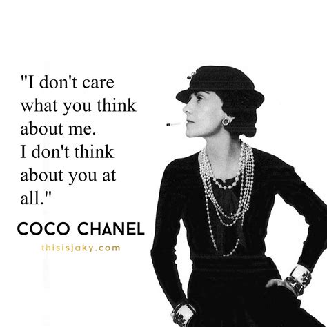 Coco Chanel Zitate F