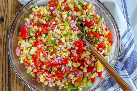 Summer Corn Salad Barefeet In The Kitchen