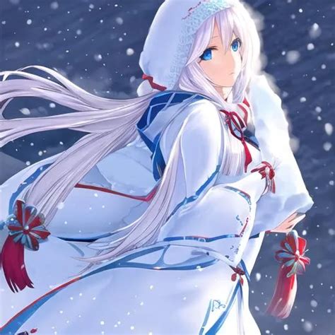 Beautiful And Gorgeous Snow Maiden Openart