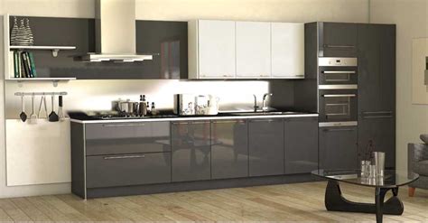 This versatile kitchen cabinet is ideal for overhead storage. Wren Living - High Gloss Finish Fitted Kitchens, Free 3D ...