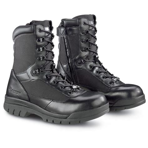 Bates Mens Enforcer 8 Insulated Side Zip Steel Toe Duty Boots 200