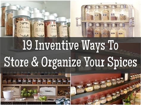 It is not some hidden and magic location that only computer professionals can locate. 19 Inventive Ways To Store & Organize Your Spices