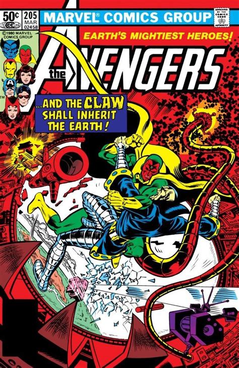 Avengers Vol 1 205 Marvel Database Fandom