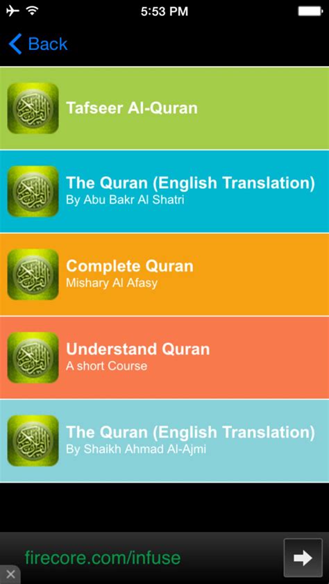 Also check more recent version in history! Al Quran Al Karim MP3 for iPhone - Download