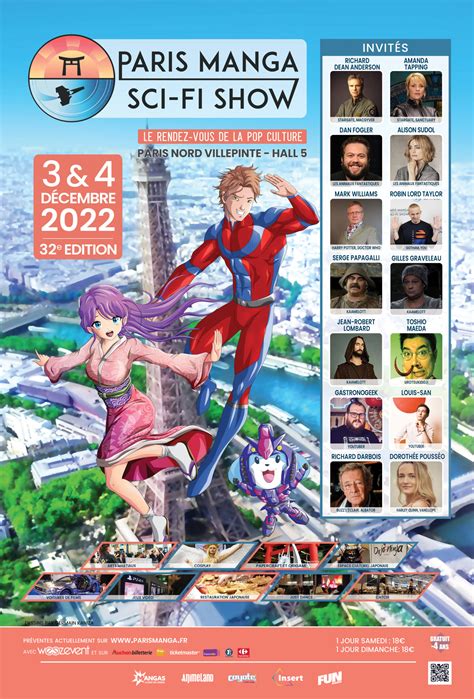 Paris Manga And Sci Fi Show 32e édition