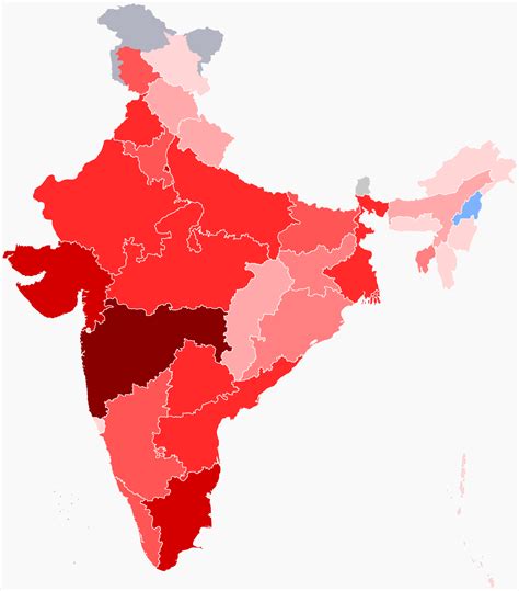 Total and new cases, deaths per day, mortality and recovery rates, current active cases, recoveries, trends and timeline. COVID-19 pandemic in India - Wikidata