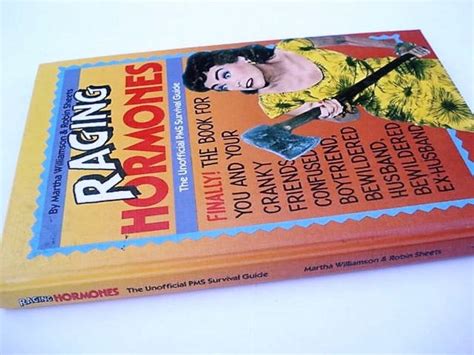 Humor Hardcover Raging Hormones By Martha Williams Etsy